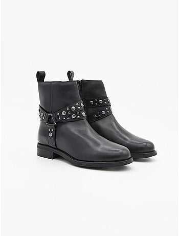 Stivaletto Basso Materiale Sintetico Purapiel