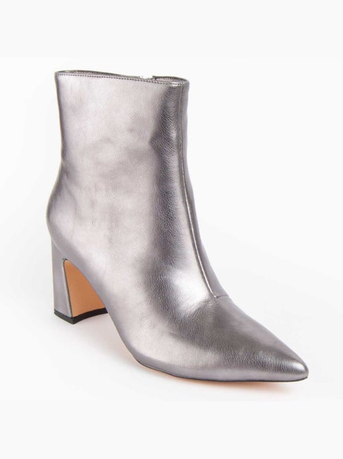 Stivaletto Con Tacco Materiale Sintetico E Tessile Montevita - Kiabi