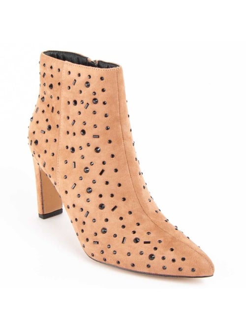 Stivaletto Con Tacco Materiale Sintetico E Tessile Montevita - Kiabi