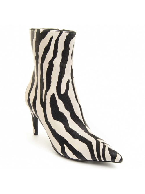 Stivaletto Con Tacco Materiale Sintetico E Tessile Montevita - Kiabi