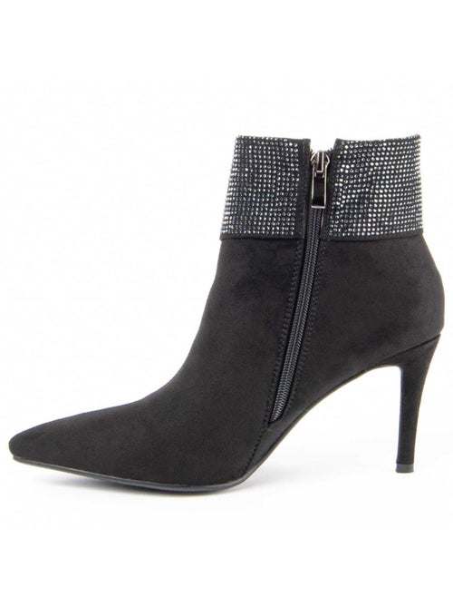 Stivaletto Con Tacco Materiale Sintetico E Tessile Montevita - Kiabi