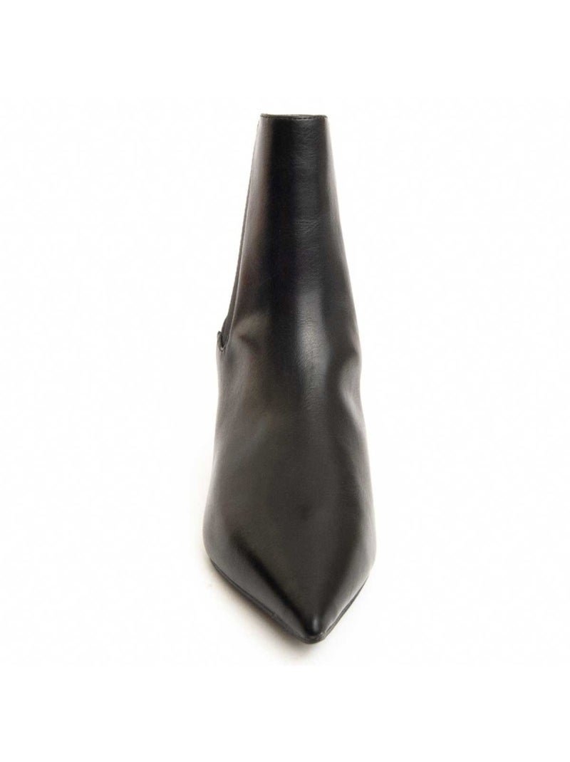 Stivaletto Con Tacco Materiale Sintetico E Tessile Montevita Nero - Kiabi