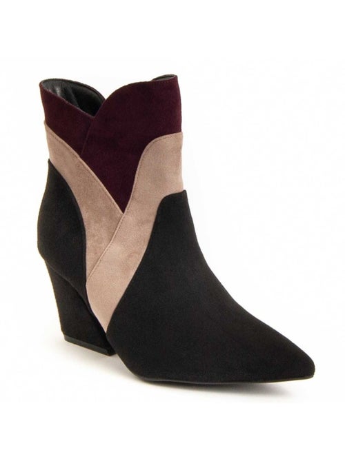 Stivaletto Con Tacco Materiale Sintetico E Tessile Montevita - Kiabi