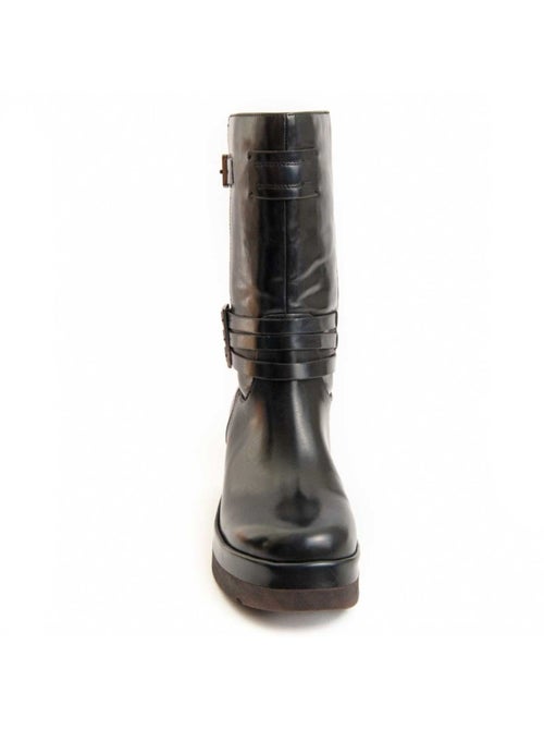 Stivaletto Con Tacco Materiale Sintetico E Tessile Montevita - Kiabi