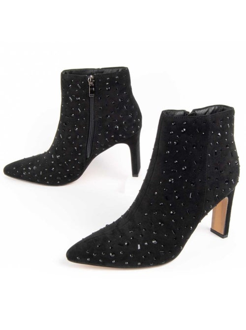 Stivaletto Con Tacco Materiale Sintetico E Tessile Montevita - Kiabi