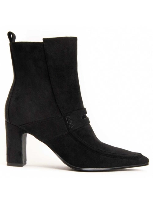 Stivaletto Con Tacco Materiale Sintetico E Tessile Montevita - Kiabi