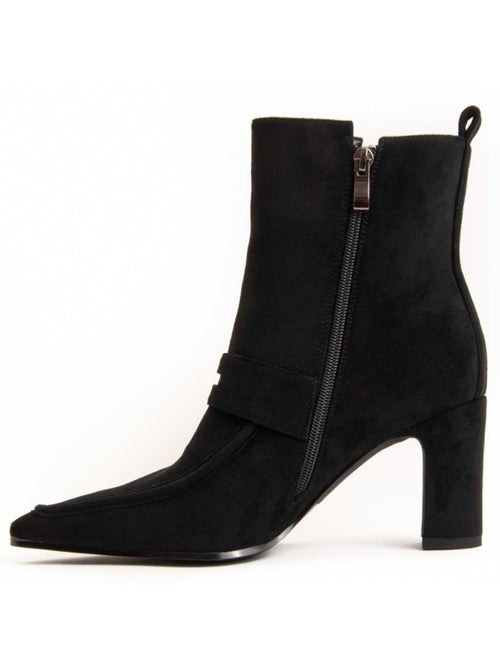 Stivaletto Con Tacco Materiale Sintetico E Tessile Montevita - Kiabi