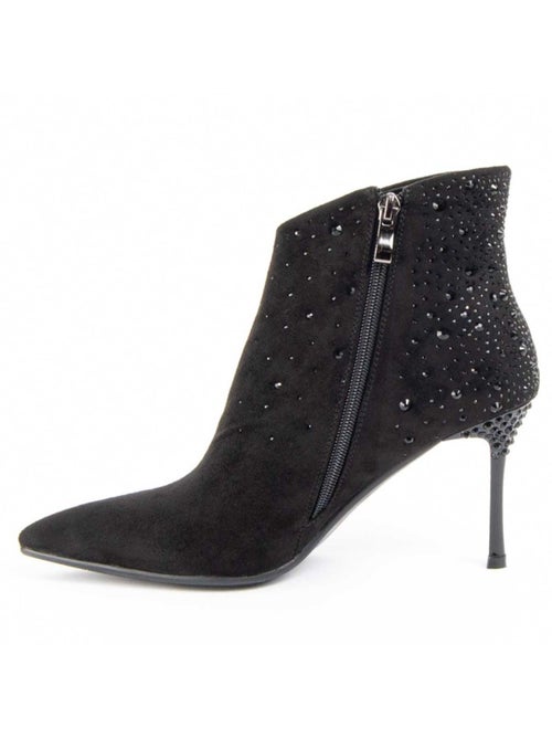 Stivaletto Con Tacco Materiale Sintetico E Tessile Montevita - Kiabi