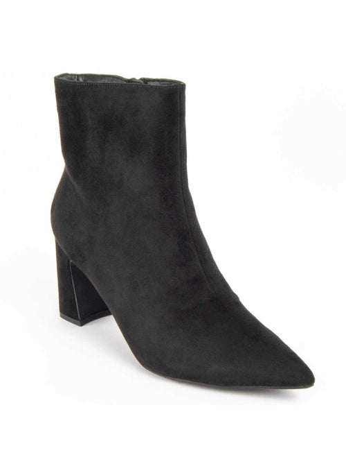 Stivaletto Con Tacco Materiale Sintetico E Tessile Montevita - Kiabi