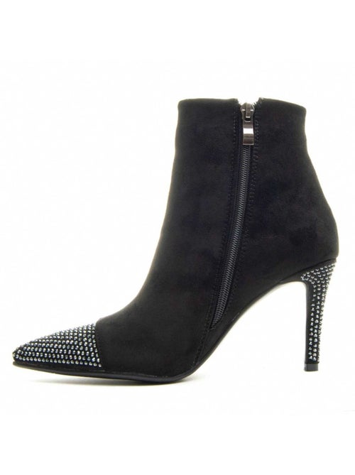 Stivaletto Con Tacco Materiale Sintetico E Tessile Montevita - Kiabi