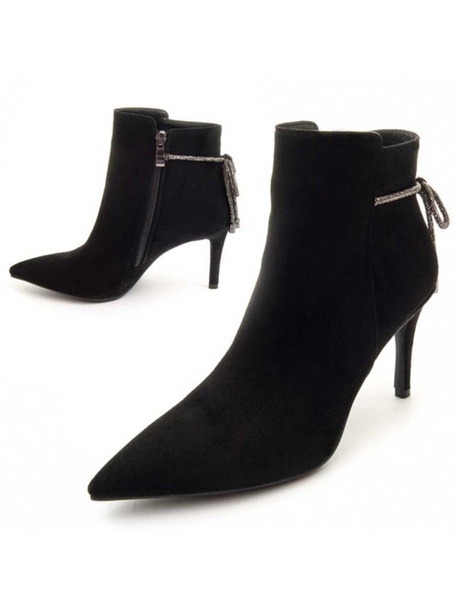 Stivaletto Con Tacco Materiale Sintetico E Tessile Montevita - Kiabi