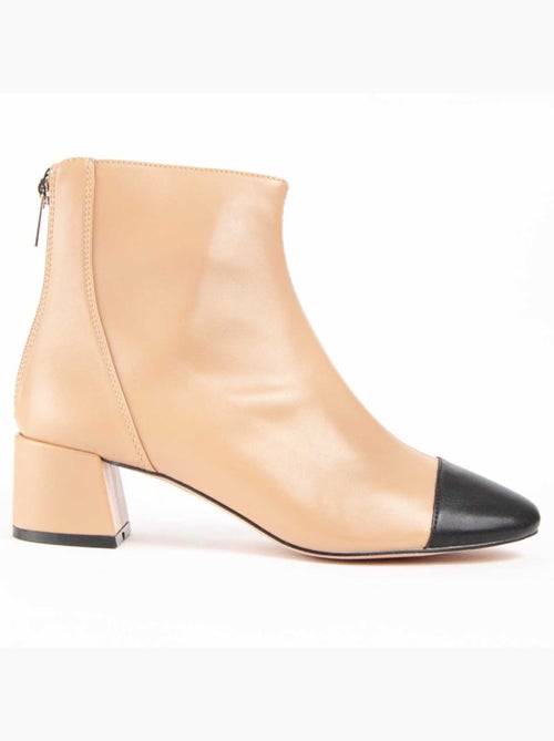 Stivaletto Con Tacco Materiale Sintetico Montevita - Kiabi Stivaletto Con Tacco Materiale Sintetico Montevita - Kiabi