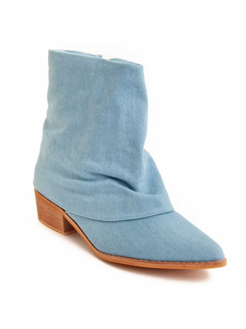 Stivaletto Con Tacco Materiale Sintetico Montevita - Kiabi