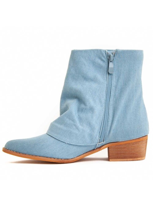 Stivaletto Con Tacco Materiale Sintetico Montevita - Kiabi