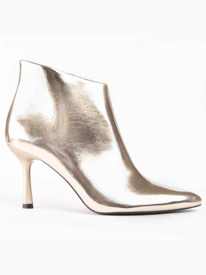 Stivaletto Con Tacco Materiale Sintetico Montevita Dorato/Oro - Kiabi