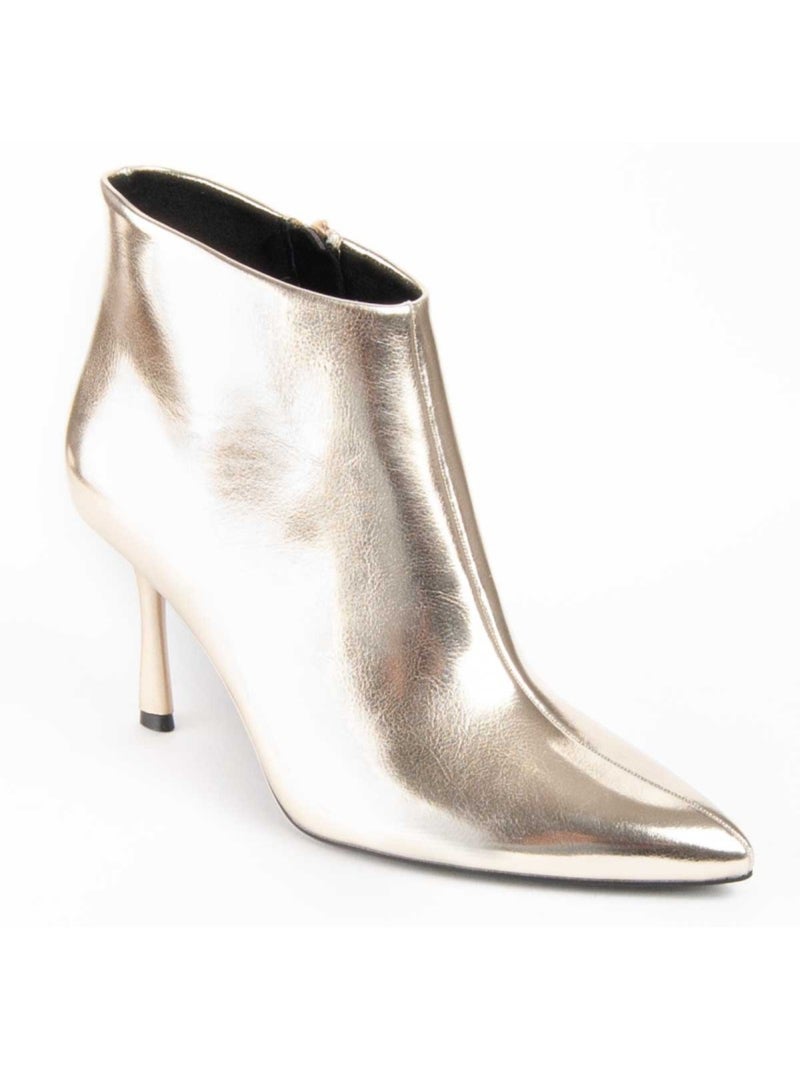 Stivaletto Con Tacco Materiale Sintetico Montevita Dorato/Oro - Kiabi