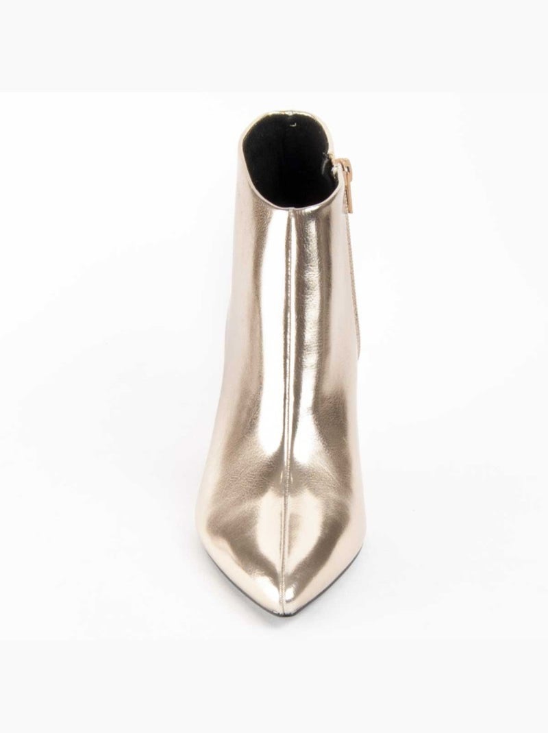Stivaletto Con Tacco Materiale Sintetico Montevita Dorato/Oro - Kiabi