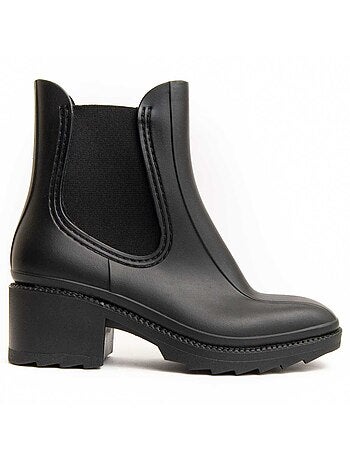 Stivaletto Con Tacco Materiale Sintetico Montevita