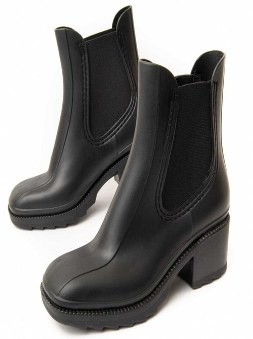 Stivaletto Con Tacco Materiale Sintetico Montevita - Kiabi