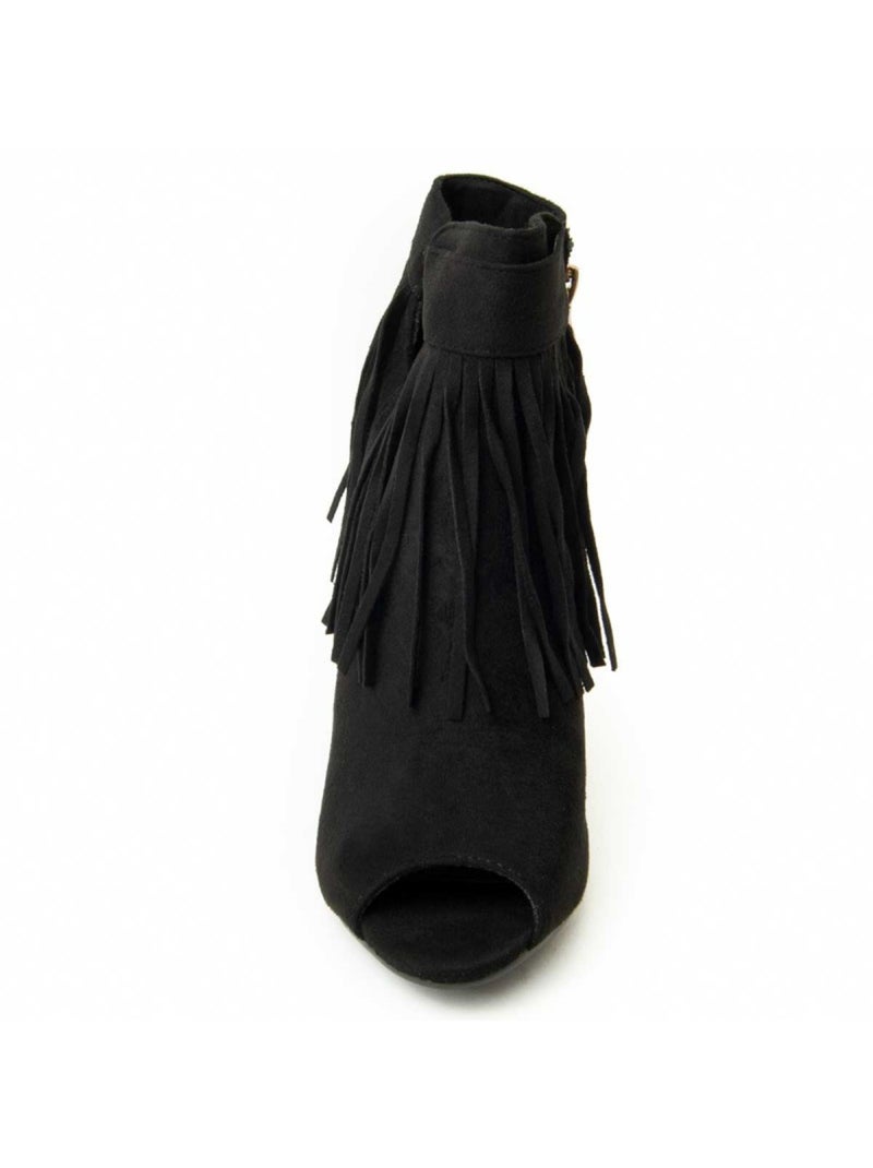 Stivaletto Con Tacco Materiale Sintetico Montevita Nero - Kiabi
