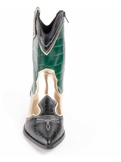 Stivaletto Con Tacco Materiale Sintetico Montevita - Kiabi