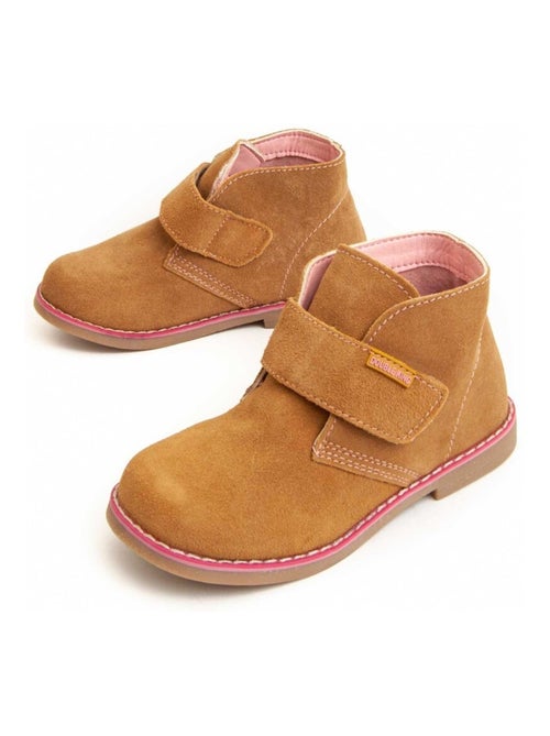 STIVALETTO MATERIALE SINTETICO BRUN - Kiabi