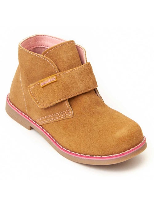 STIVALETTO MATERIALE SINTETICO BRUN - Kiabi