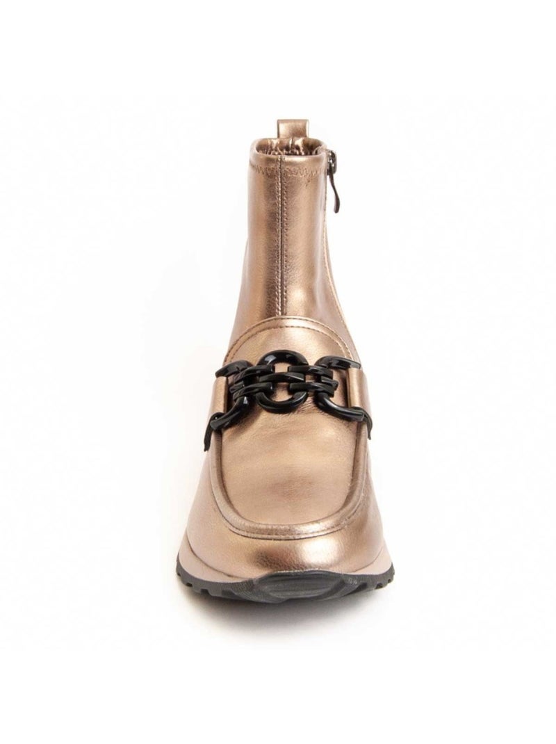 Stivaletto Materiale Sintetico E Tessile Montevita Dorato/Oro - Kiabi