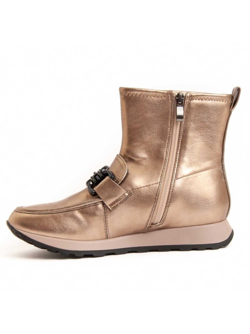 Stivaletto Materiale Sintetico E Tessile Montevita Dorato/Oro - Kiabi