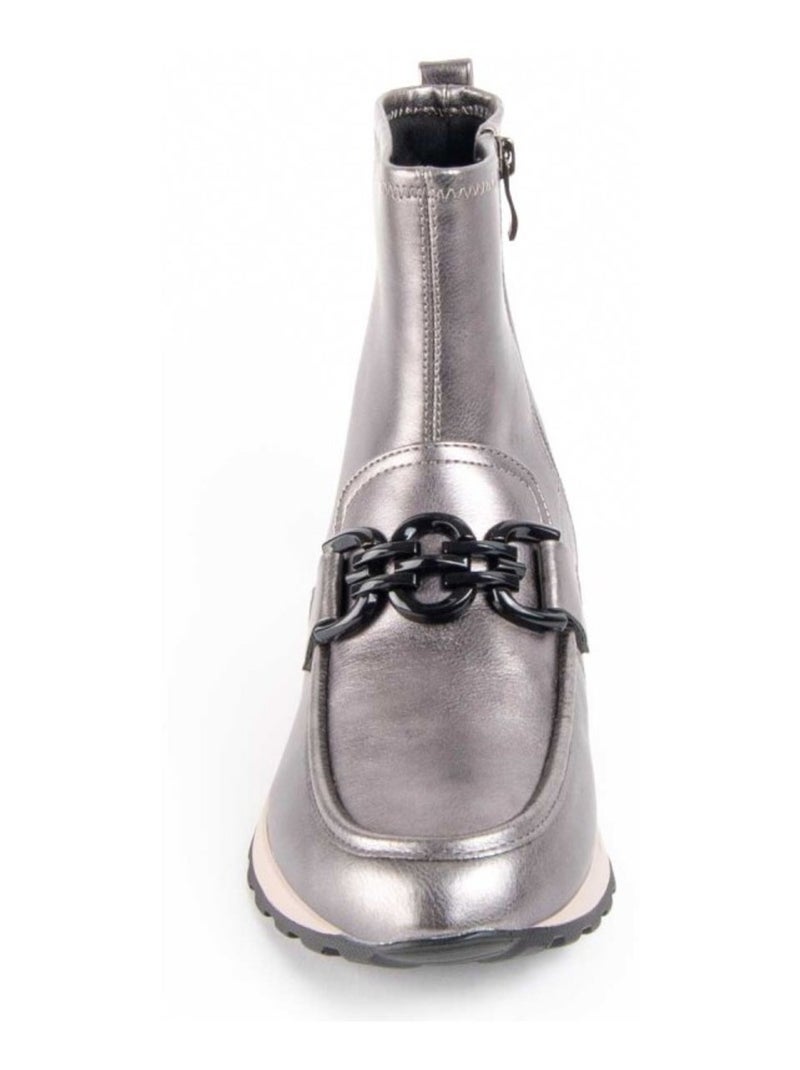 Stivaletto Materiale Sintetico E Tessile Montevita Grigio - Kiabi