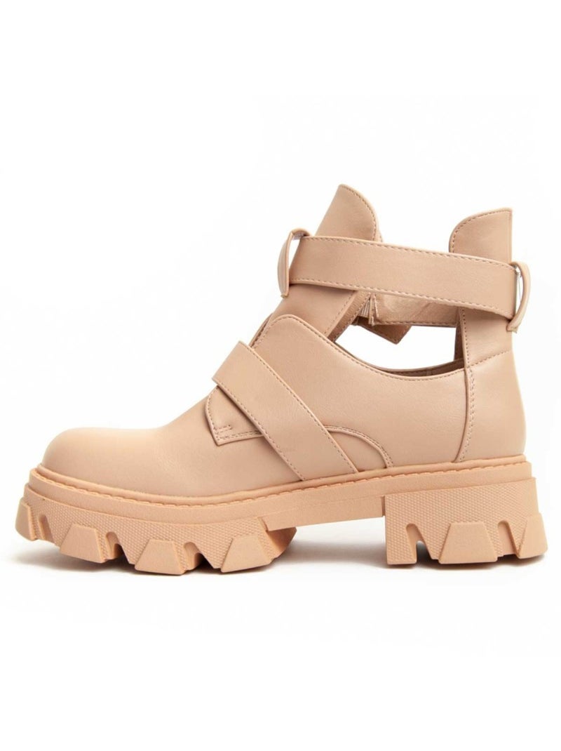 Stivaletto Materiale Sintetico Montevita Beige - Kiabi