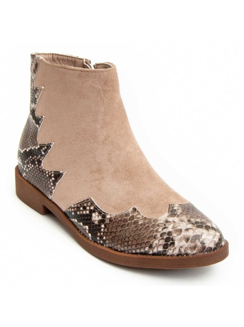 Stivaletto Materiale Sintetico Montevita Beige - Kiabi