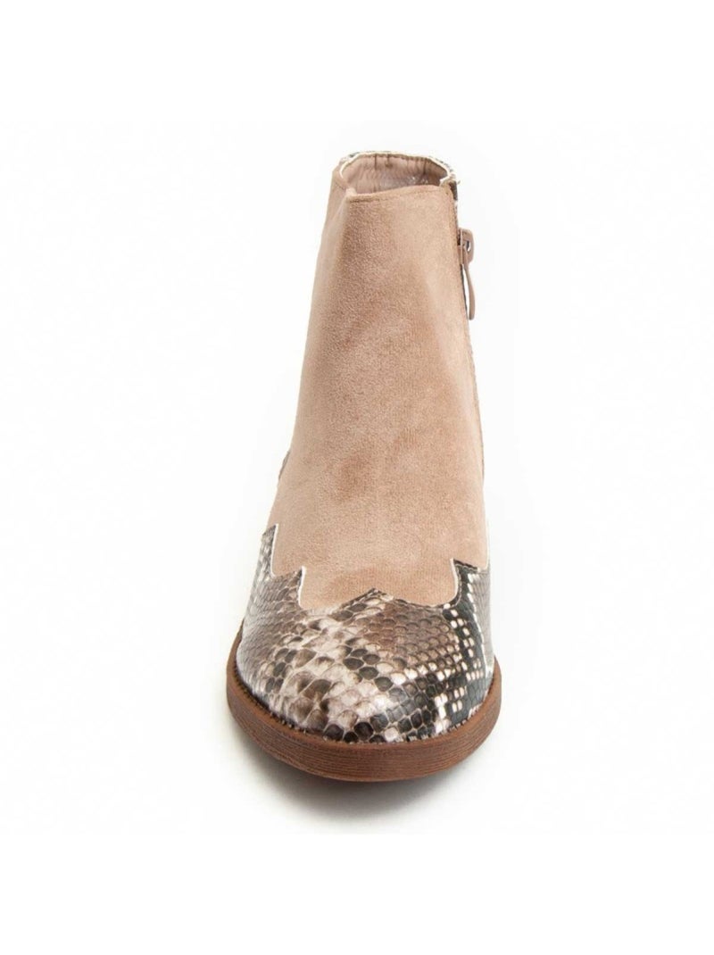 Stivaletto Materiale Sintetico Montevita Beige - Kiabi