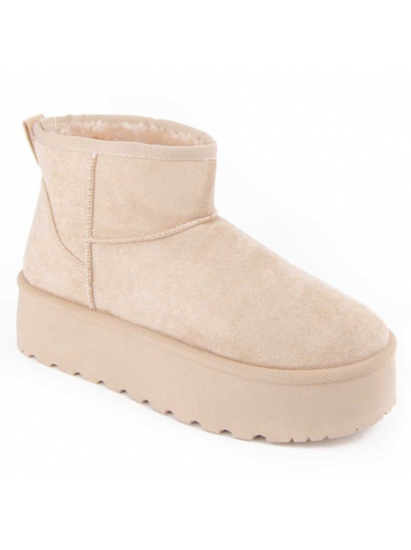 Stivaletto Materiale Sintetico Montevita Beige - Kiabi