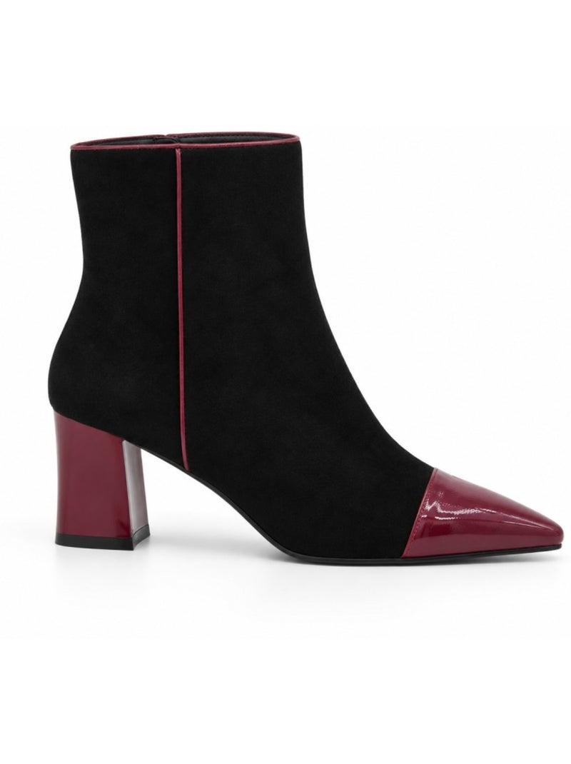 Stivaletto materiale sintetico montevita Bordeaux - Kiabi