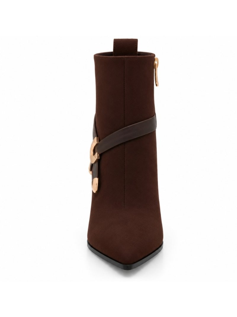 Stivaletto materiale sintetico montevita Marrone - Kiabi