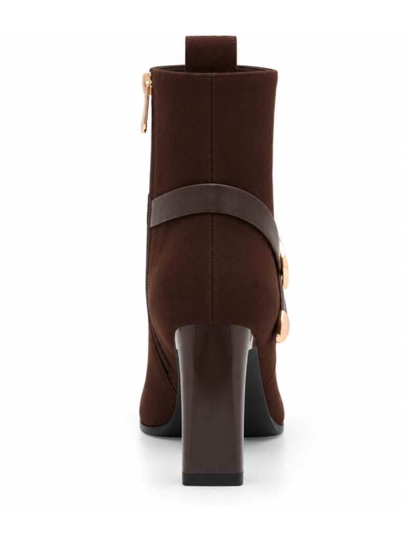Stivaletto materiale sintetico montevita Marrone - Kiabi