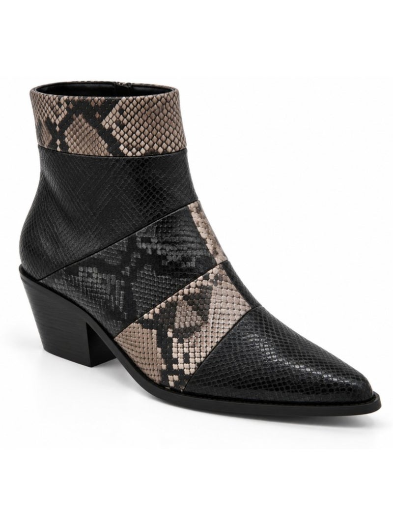 Stivaletto pelle naturale montevita Nero - Kiabi