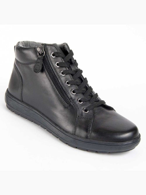 Stivaletto Pelle Naturale Purapiel - Kiabi