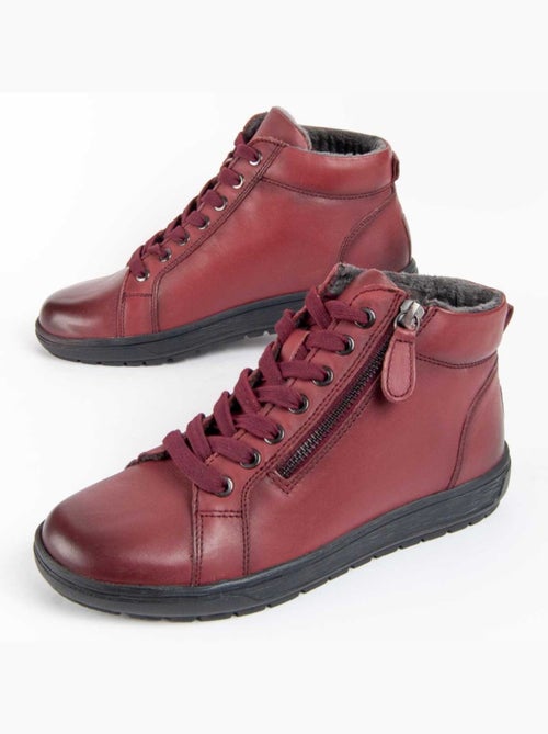 Stivaletto Pelle Naturale Purapiel - Kiabi