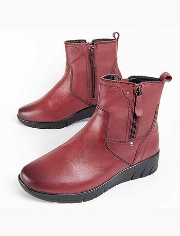 Stivaletto Pelle Naturale Purapiel