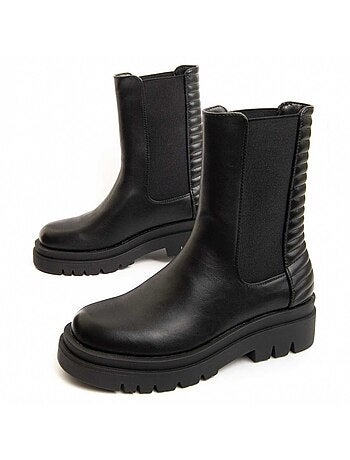 Stivaletto Platform Materiale Sintetico Montevita