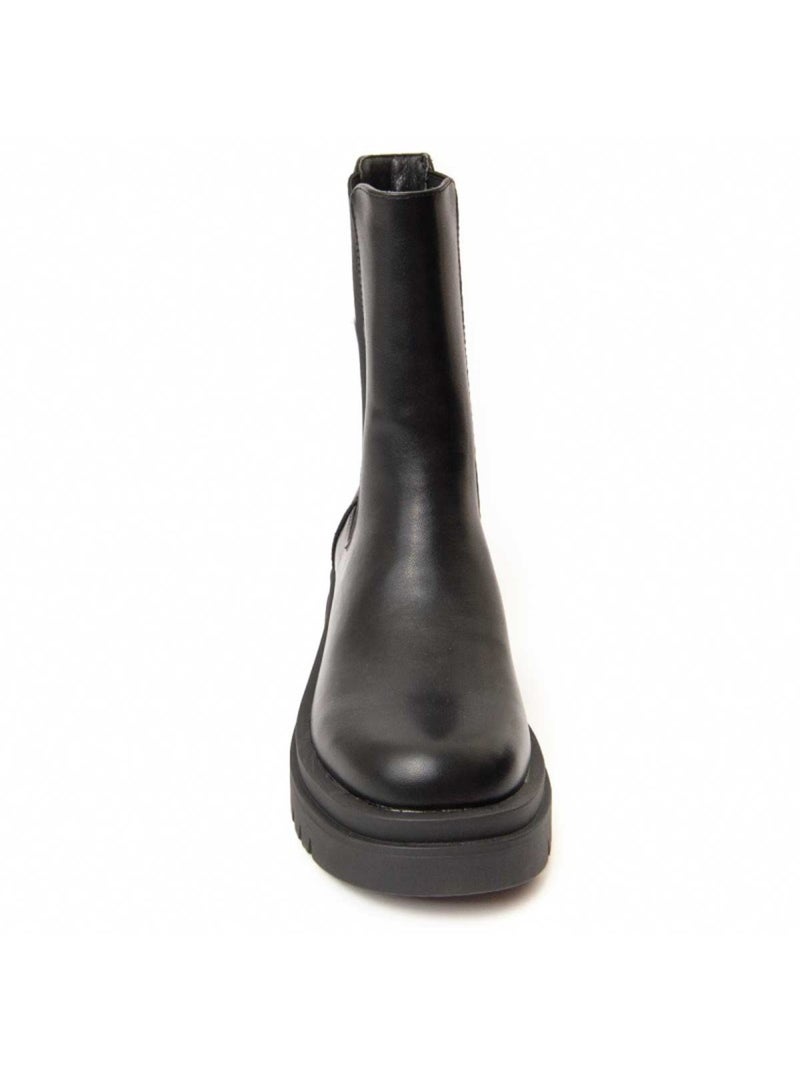 Stivaletto Platform Materiale Sintetico Montevita Nero - Kiabi