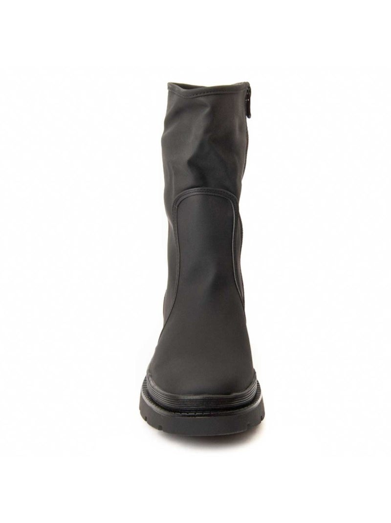 Stivaletto Platform Materiale Sintetico Montevita Nero - Kiabi