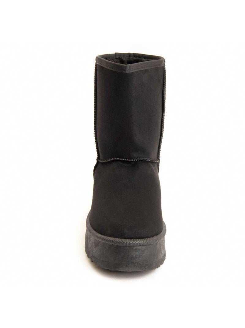 Stivaletto Platform Materiale Sintetico Montevita Nero - Kiabi