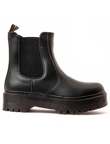 Stivaletto Platform Materiale Sintetico Montevita
