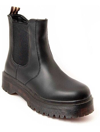 Stivaletto Platform Materiale Sintetico Montevita