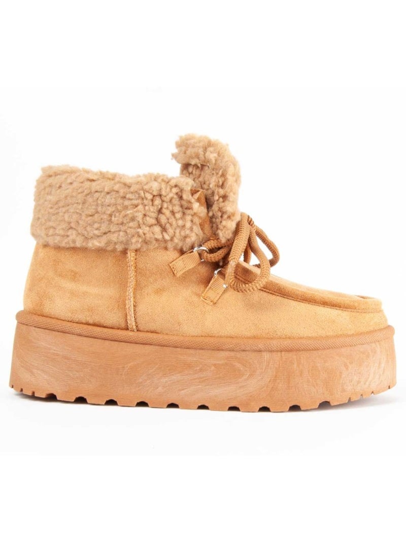 Stivaletto Tessuto Montevita Marrone - Kiabi