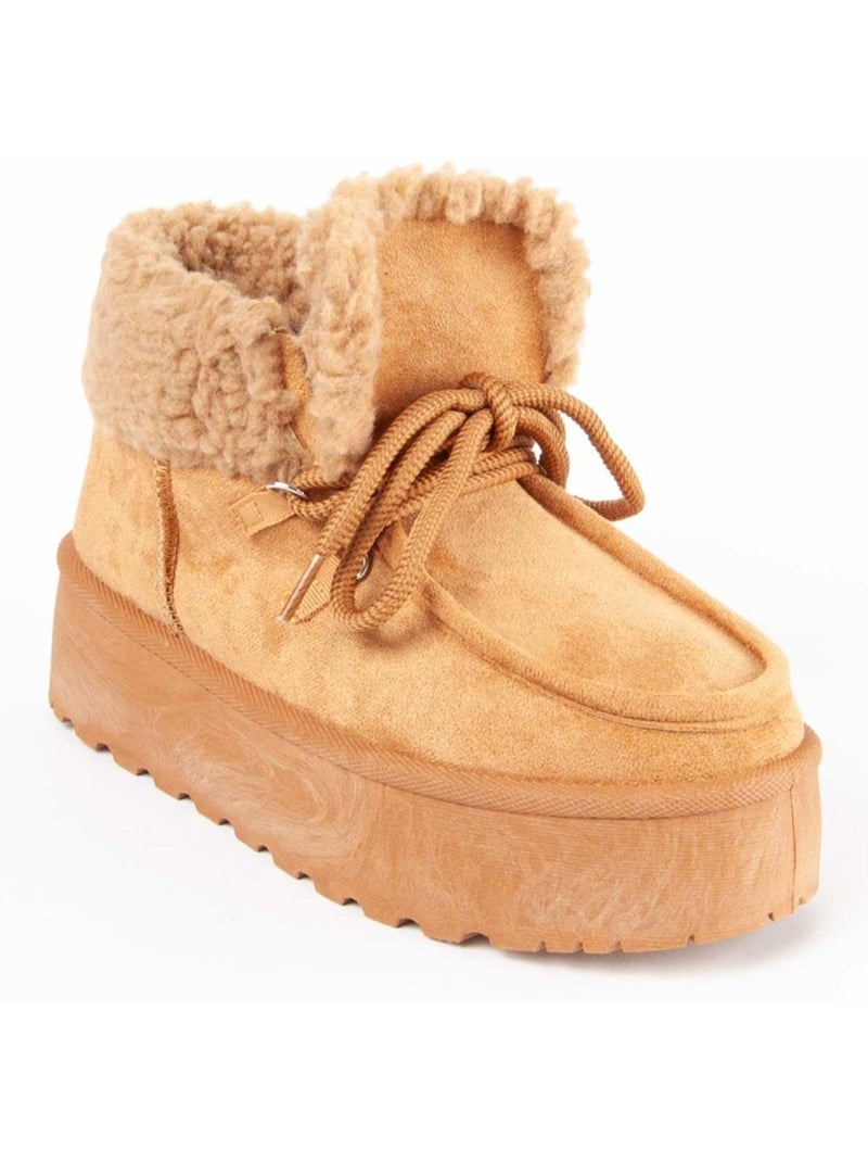 Stivaletto Tessuto Montevita Marrone - Kiabi