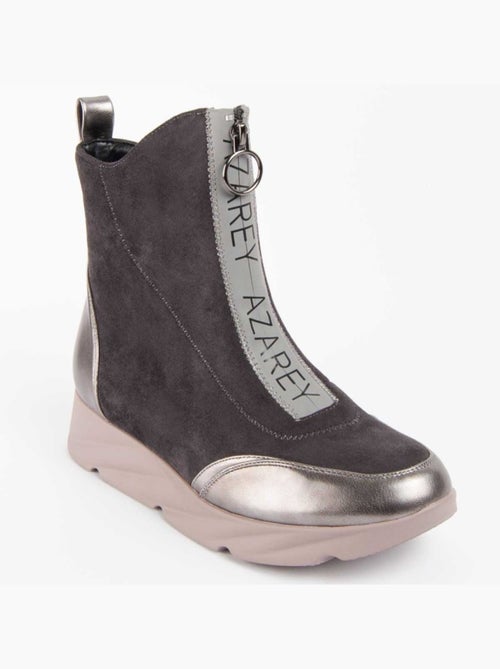 Stivaletto Zeppa Materiale Sintetico E Tessile Montevita - Kiabi